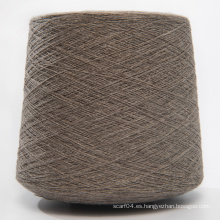 Hilo de lana de cachemira mezclada 100% de chal de bufanda de cachemira